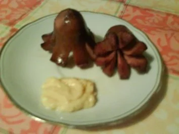 Oktopuswürstchen mit selbstgemachter jap. Majo - Rezept - Bild Nr. 2