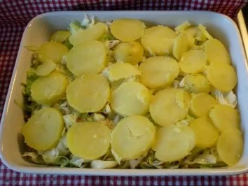 Rezept: Spitzkohlauflauf Bild Nr. 2 Spitzkohlauflauf - Rezept - Bild Nr. 2