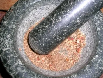 Spanferkelkeule mariniert mit Gemüse und Gnocchi - Rezept - Bild Nr. 4