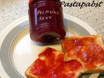 Pflaume-Sekt-Konfitüre - Rezept - Bild Nr. 2