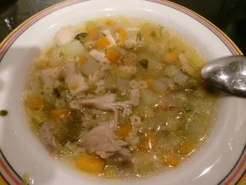 Suppe: Hühnerbrühe - Rezept - Bild Nr. 6