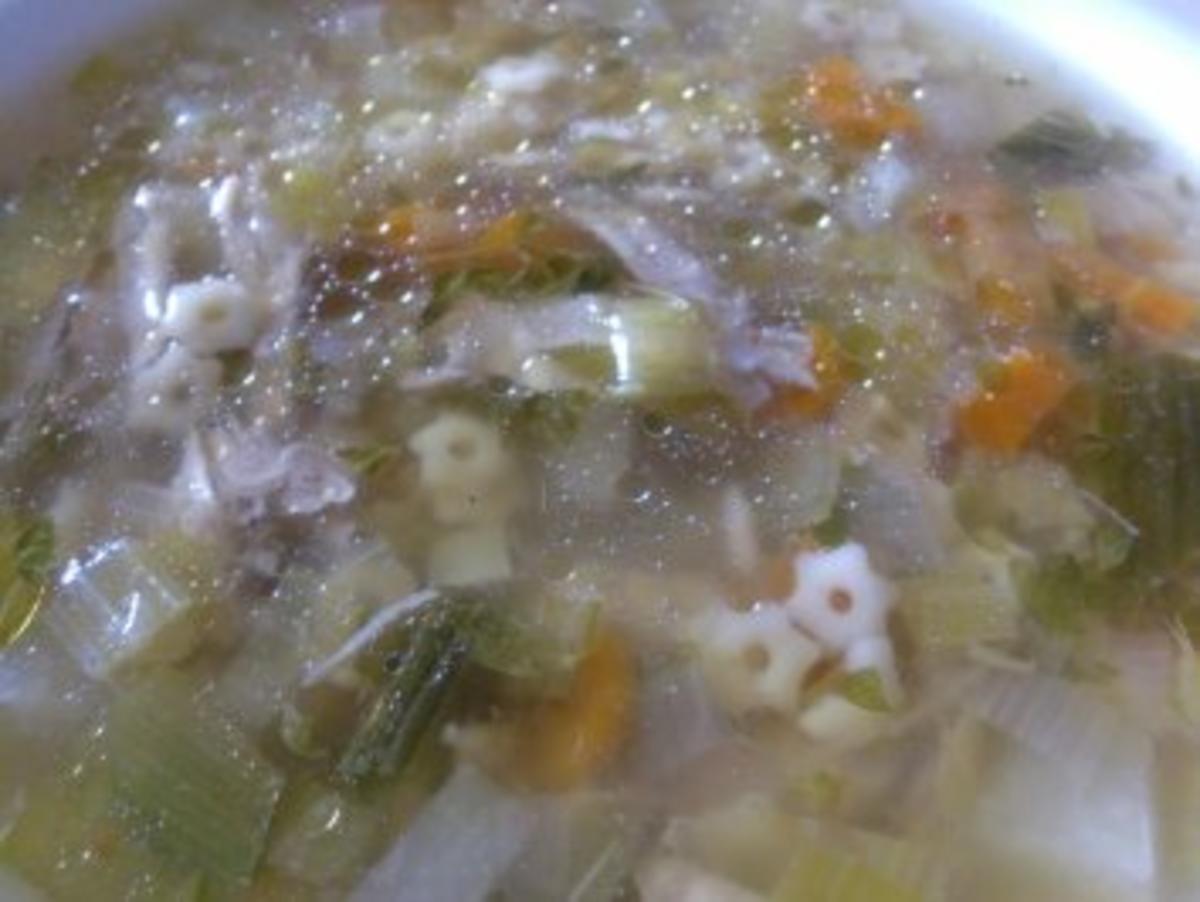 Suppe: Hühnerbrühe - Rezept - Bild Nr. 8