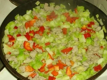 Spitzkohl-Gemüse-Pfanne - Rezept - Bild Nr. 3
