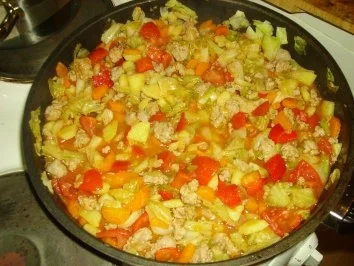 Spitzkohl-Gemüse-Pfanne - Rezept - Bild Nr. 4