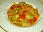 Spitzkohl-Gemüse-Pfanne - Rezept