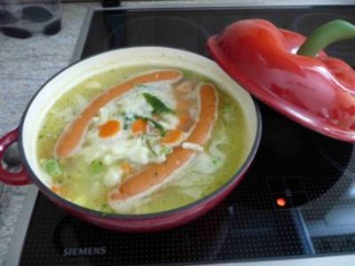 Rezept: Resteverwertung : machen wir Reissuppe draus Resteverwertung : machen wir Reissuppe draus - Rezept