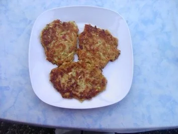 Zuchini - Puffer - Rezept