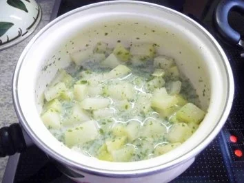 Rezept: Gemüsebeilagen : Kohlrabigemüse Gemüsebeilagen : Kohlrabigemüse - Rezept