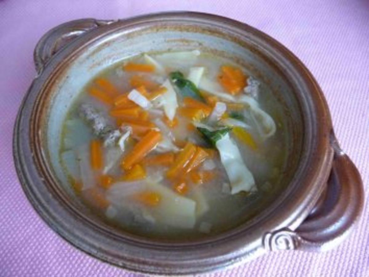 Suppen & Eintöpfe : Maultaschen-Vorsuppe - Rezept
