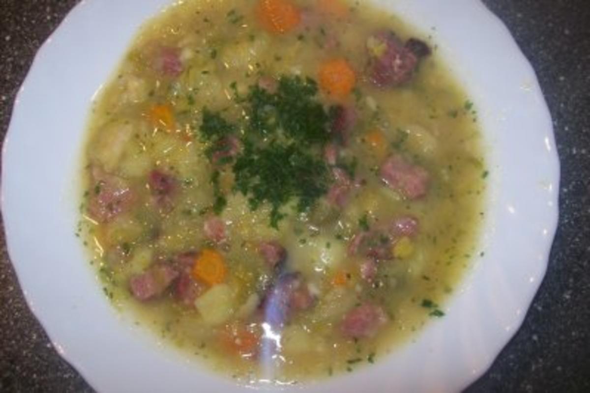 Eintopf - Kartoffel- Rosenkohl - Suppe - Rezept - Bild Nr. 9