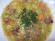 Eintopf - Kartoffel- Rosenkohl - Suppe - Rezept