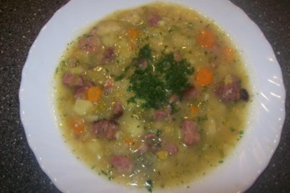 Eintopf - Kartoffel- Rosenkohl - Suppe - Rezept - Bild Nr. 5