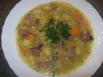 Eintopf - Kartoffel- Rosenkohl - Suppe - Rezept - Bild Nr. 5