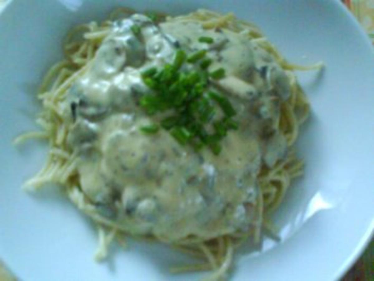 Spaghetti Funghi - Rezept