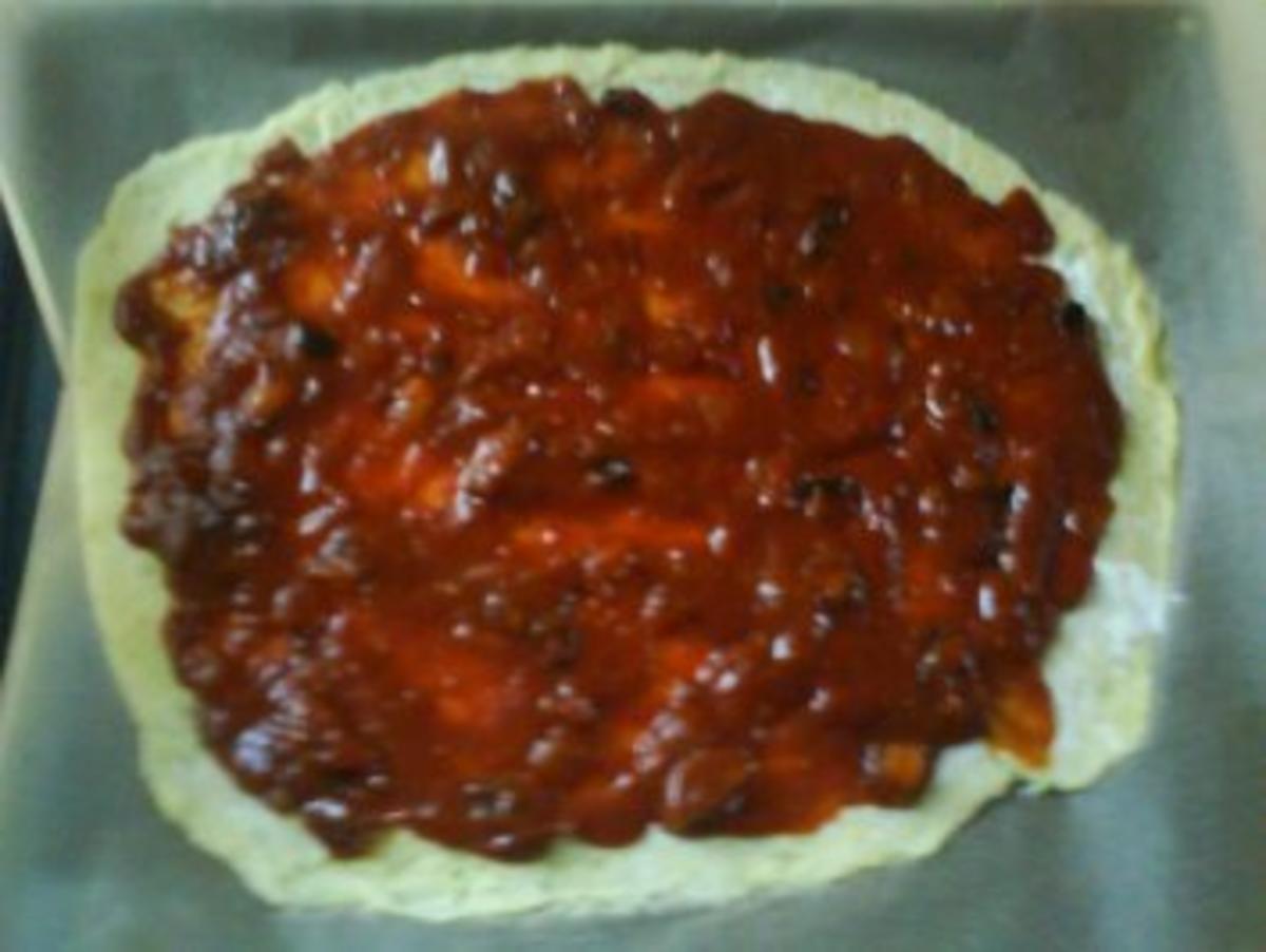 Kartoffelpizza - scharf - Rezept - Bild Nr. 9