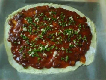Kartoffelpizza - scharf - Rezept - Bild Nr. 10