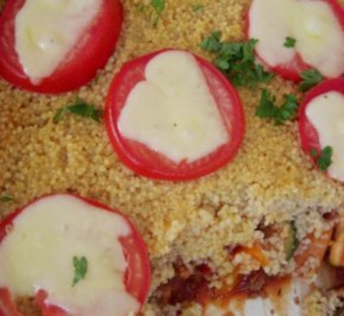 Bilder für Couscous - Gemüse - Hackauflauf - Rezept