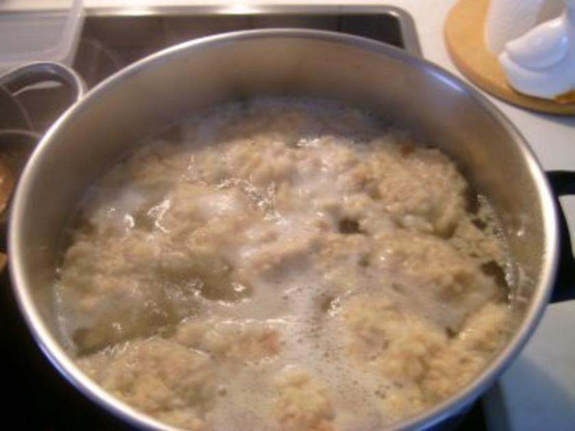 Weckknödel nach Oma´s Rezept - schnell &amp; einfach - 57 kcal/100g