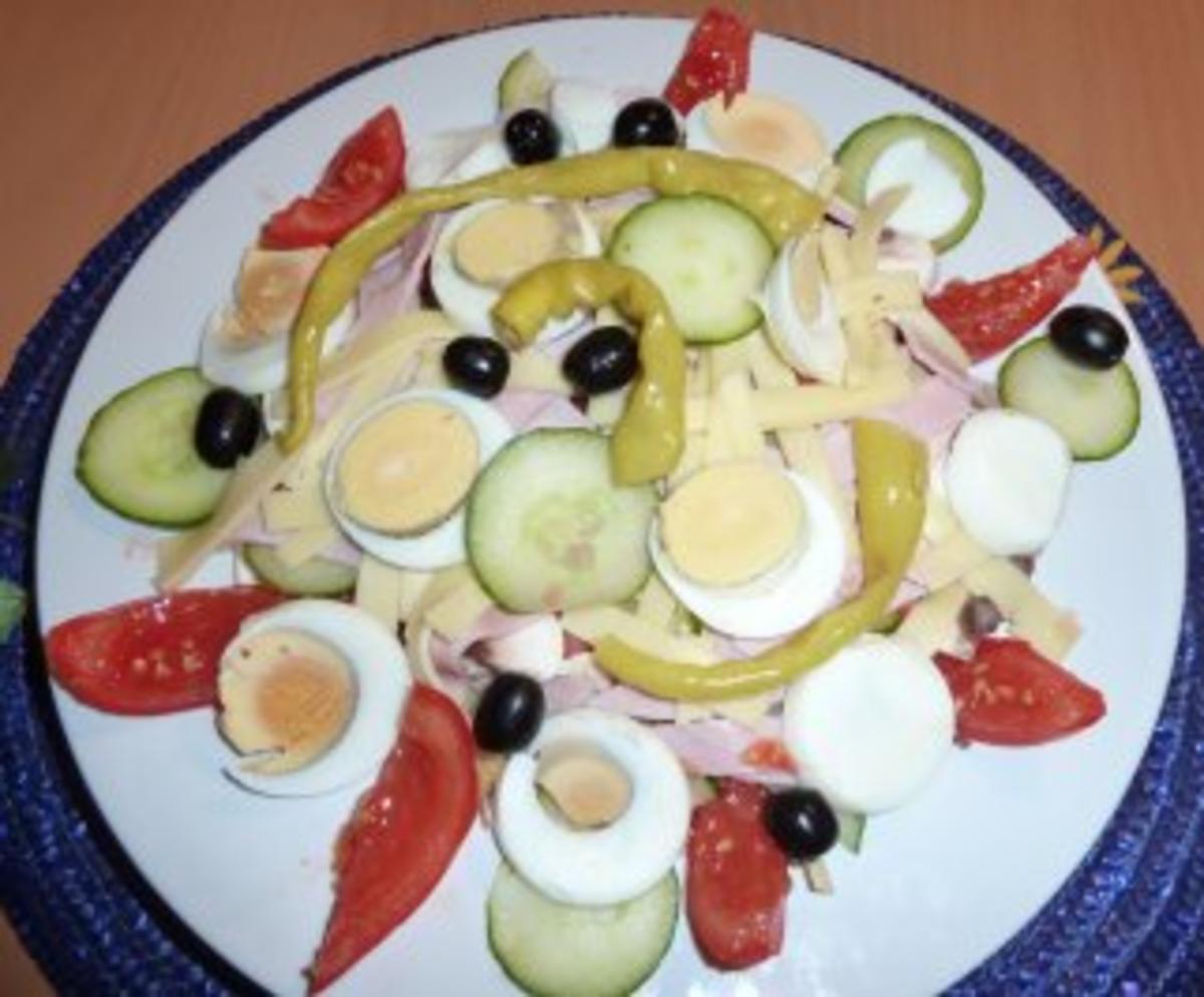 Italienischer Salatteller - Rezept