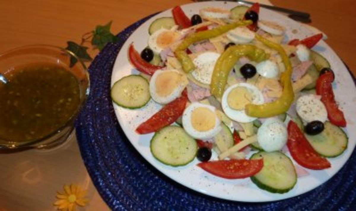 Italienischer Salatteller - Rezept - Bild Nr. 2