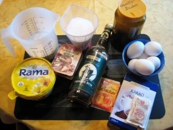 Rezept: Schoko Birnenkuchen vom Blech Bild Nr. 2 Schoko Birnenkuchen vom Blech - Rezept - Bild Nr. 2