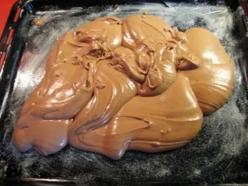 Rezept: Schoko Birnenkuchen vom Blech Bild Nr. 6 Schoko Birnenkuchen vom Blech - Rezept - Bild Nr. 6