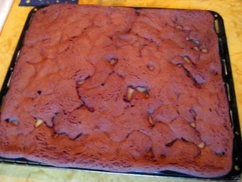 Rezept: Schoko Birnenkuchen vom Blech Bild Nr. 10 Schoko Birnenkuchen vom Blech - Rezept - Bild Nr. 10