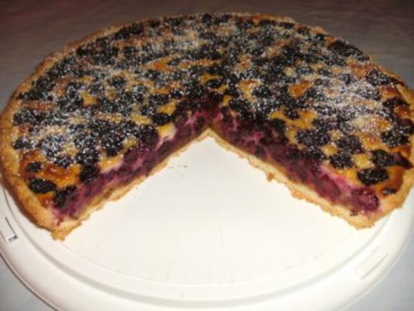 Brombeerkuchen mit Schmandguss - Rezept - kochbar.de