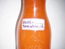 Einmachen: Chilli-Tomaten-Sauce, eingekocht - Rezept