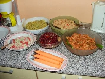 Einer von fünf Salaten... - Rezept