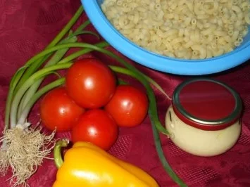 Salate: Omens Nudelsalat - Rezept - Bild Nr. 2