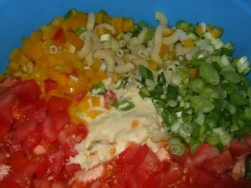 Salate: Omens Nudelsalat - Rezept - Bild Nr. 6