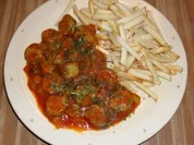 Currywurstpfanne - Rezept