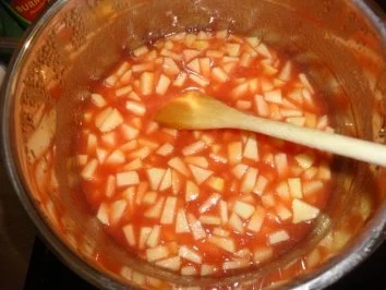 Apfel-Pflaumen-Marmelade - Rezept - Bild Nr. 4