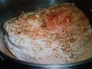 Saftiger Schweinebraten aus dem Wasserdampf - Rezept