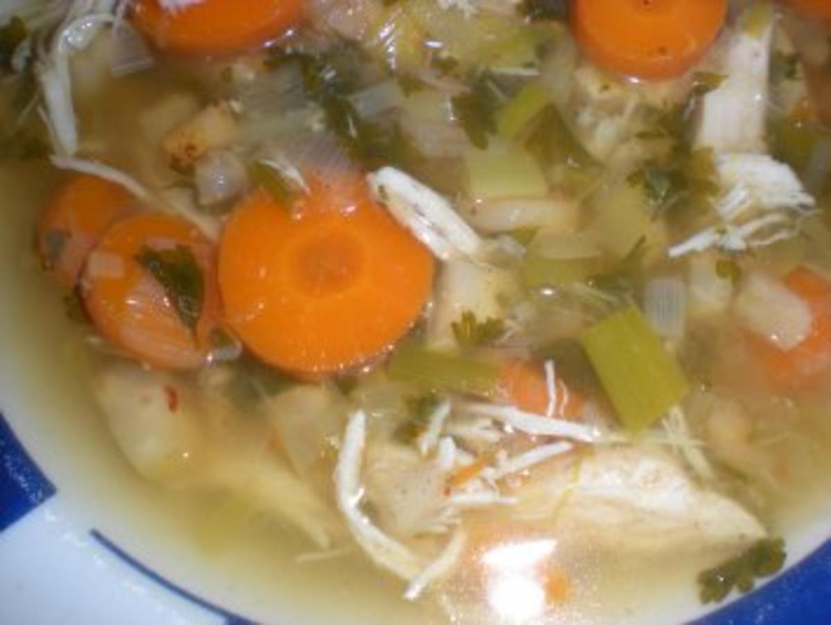 Suppen: einfache Geflügelbrühe - Rezept - Bild Nr. 4