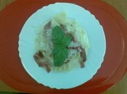 Bandnudeln mit Zitronen-Sahne-Soße - Rezept