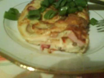 Rezept: Bauernomlette mit zart schmelzender Käsefüllung Bild Nr. 3 Bauernomlette mit zart schmelzender Käsefüllung - Rezept - Bild Nr. 3