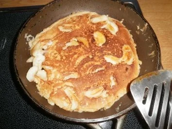 Karamelisierte Apfelpfannkuchen - Rezept - Bild Nr. 5