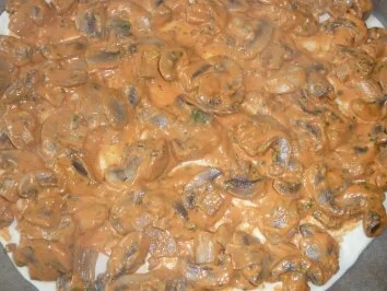 Pizza Funghi a la Nadine - Rezept - Bild Nr. 4