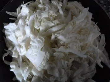 Spaghetti an Spitzkohl-Curryrahm mit Ingwer-Lachs - Rezept - Bild Nr. 5