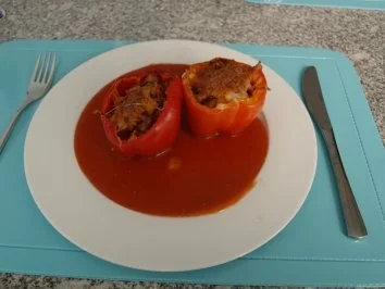 gefüllte Paprikaschoten - Rezept - Bild Nr. 3