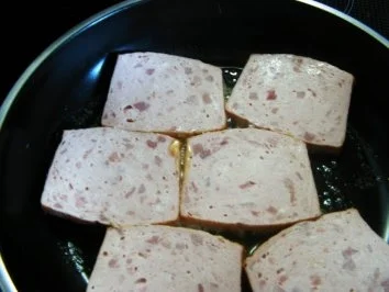 Leberkäs-Champignonpfanne - Rezept - Bild Nr. 3