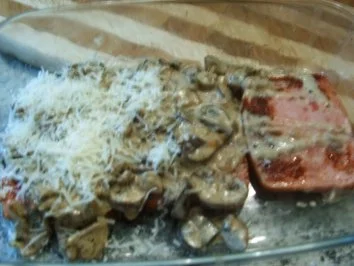 Leberkäs-Champignonpfanne - Rezept - Bild Nr. 6