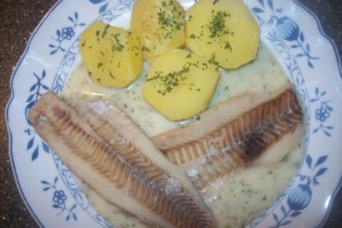 Alaska Seelachsfilet in Dillsoße mit Salzkartoffeln ♥ ♥ ♥ - Rezept ...