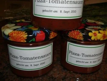 Sauce:  PIZZA - TOMATENSAUCE - Rezept - Bild Nr. 5
