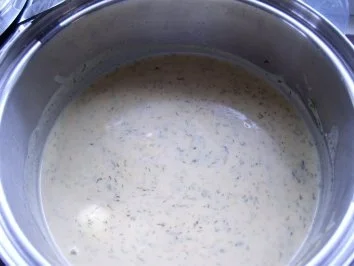 Rezept: Eier mit Senf-Dill-Soße Bild Nr. 4 Eier mit Senf-Dill-Soße - Rezept - Bild Nr. 4