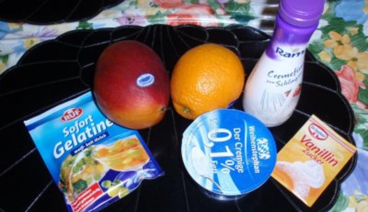 Mango-Joghurt-Sahne-Creme - Rezept - Bild Nr. 2
