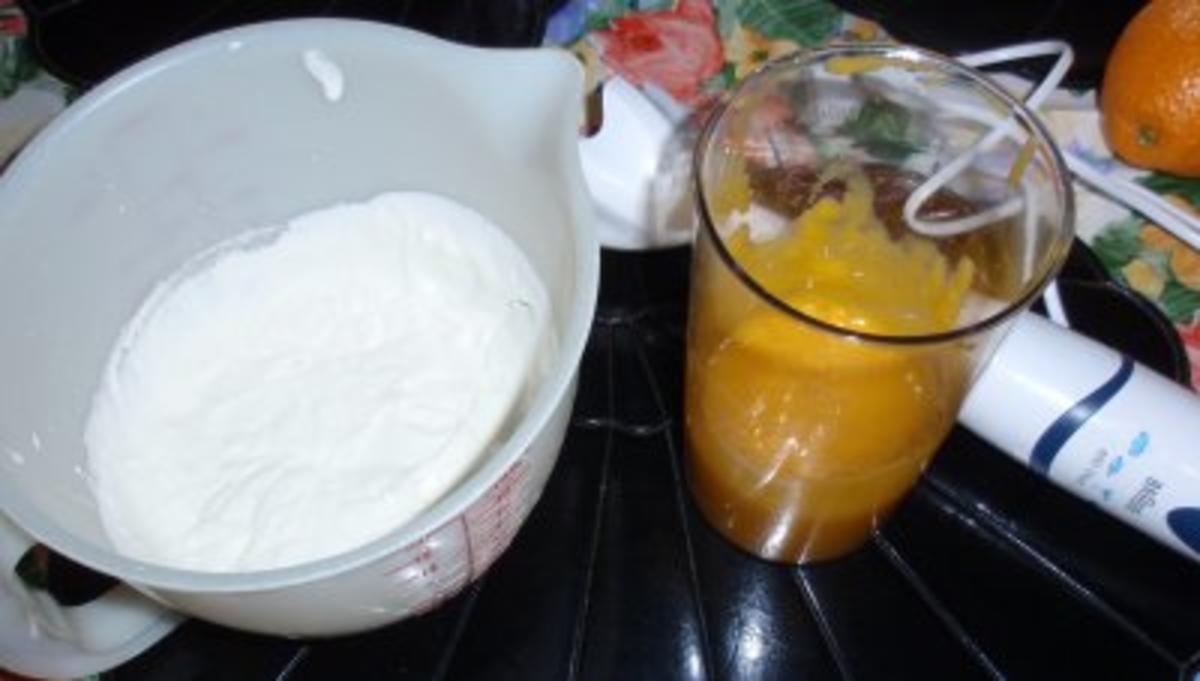 Mango-Joghurt-Sahne-Creme - Rezept - Bild Nr. 4