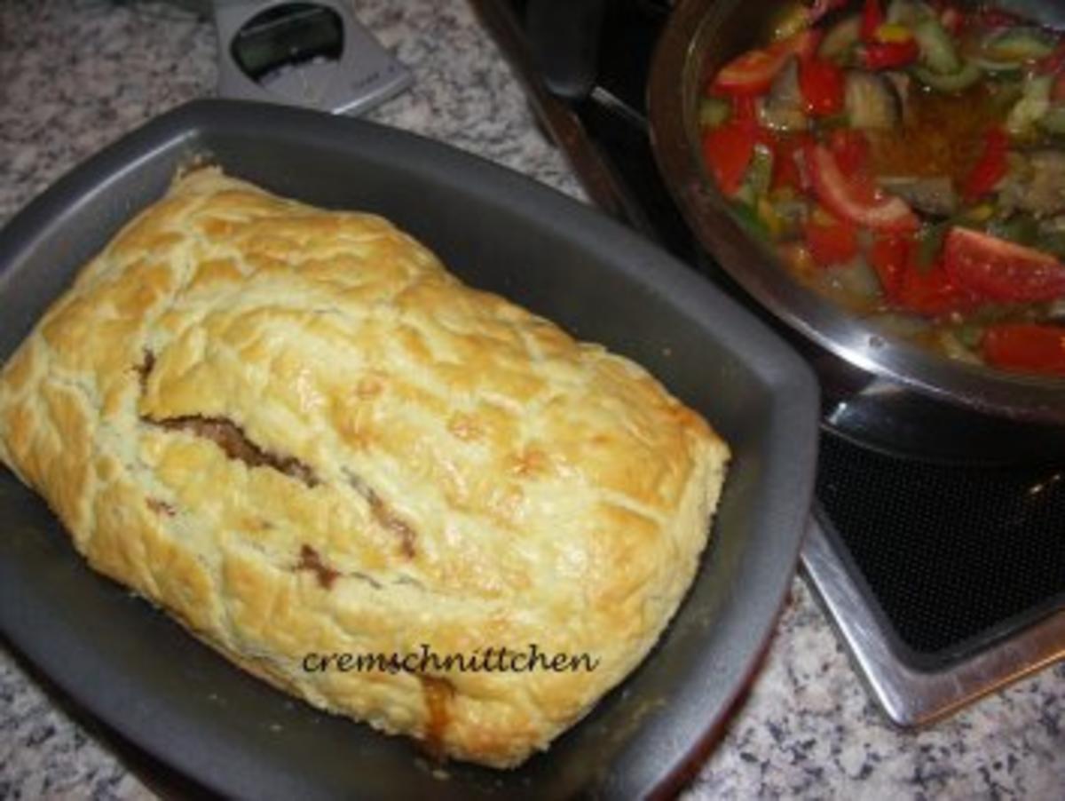 Hackfleisch in der Pie - Hülle - Rezept - Bild Nr. 2